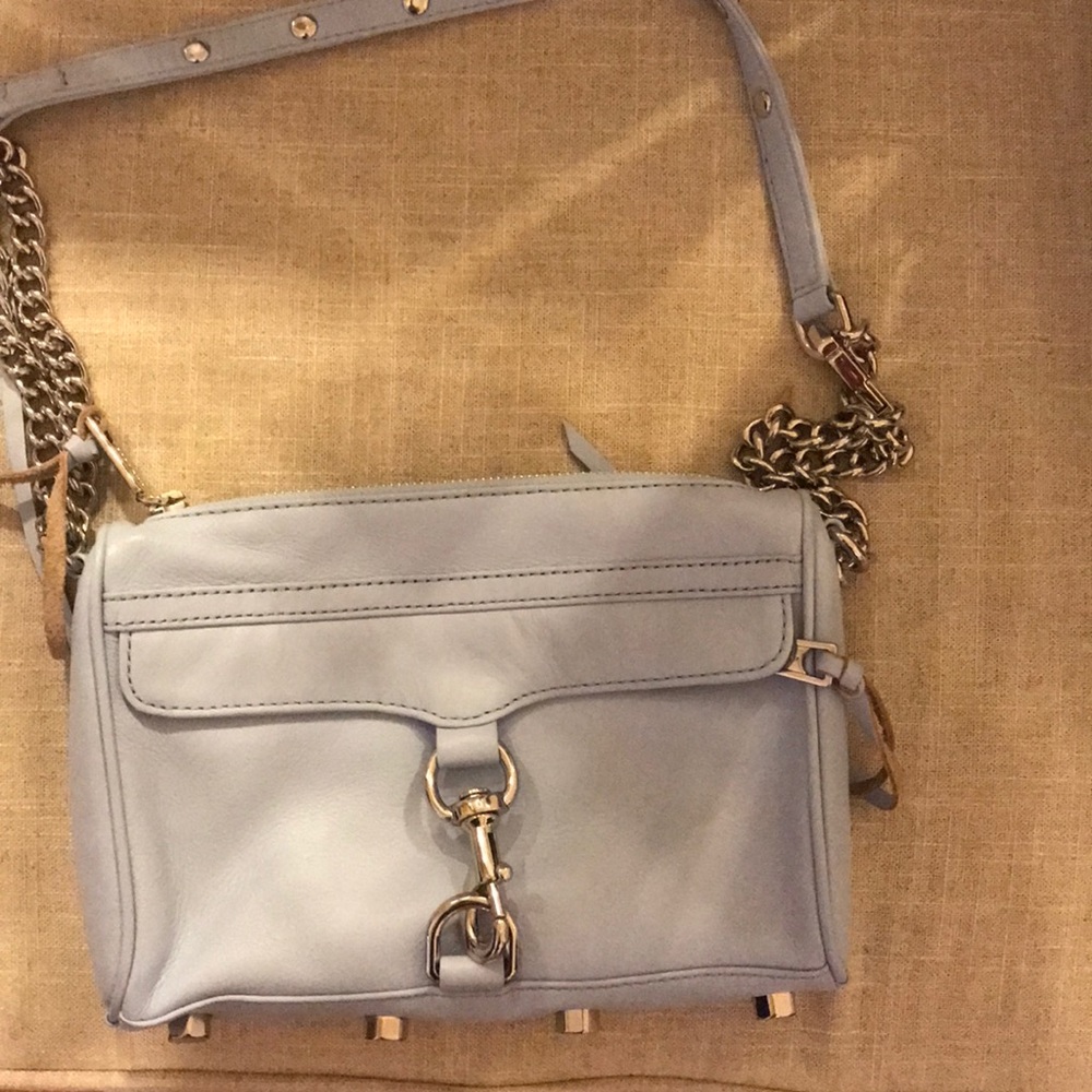 Periwinkle Rebecca Minkoff mini Mac